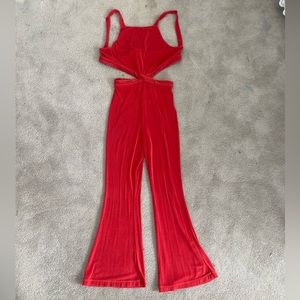 Backless Free People jumpsuit